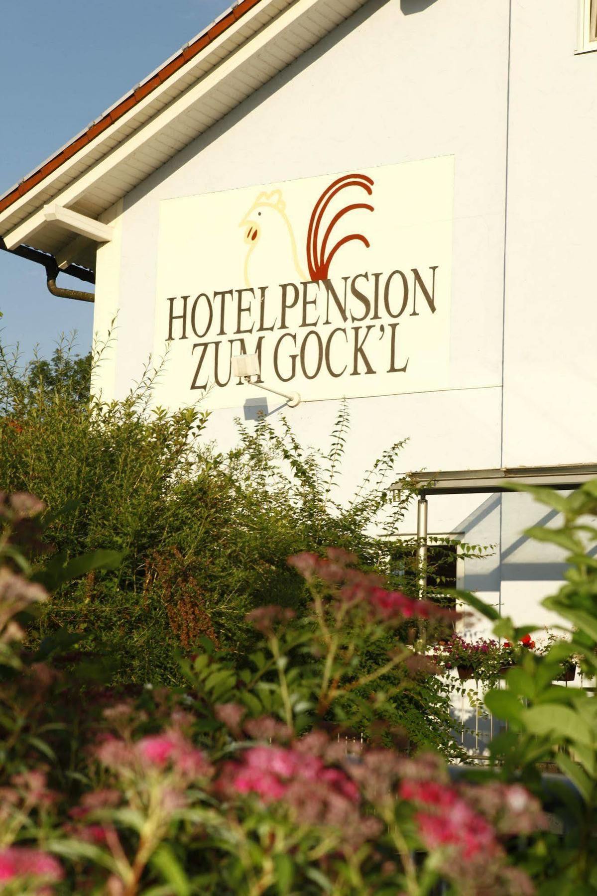 Hotelpension Zum Gockl Аллерсхаузен Экстерьер фото